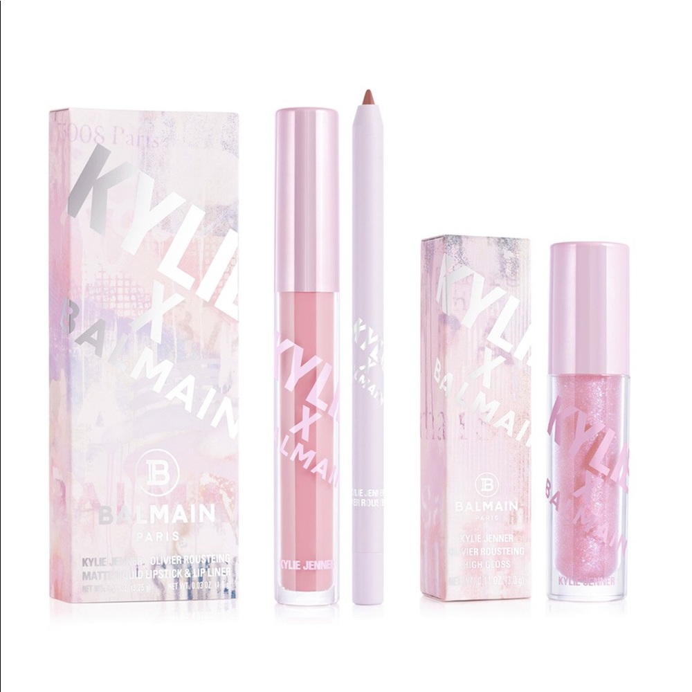 Kylie Balmain lipstick Kit